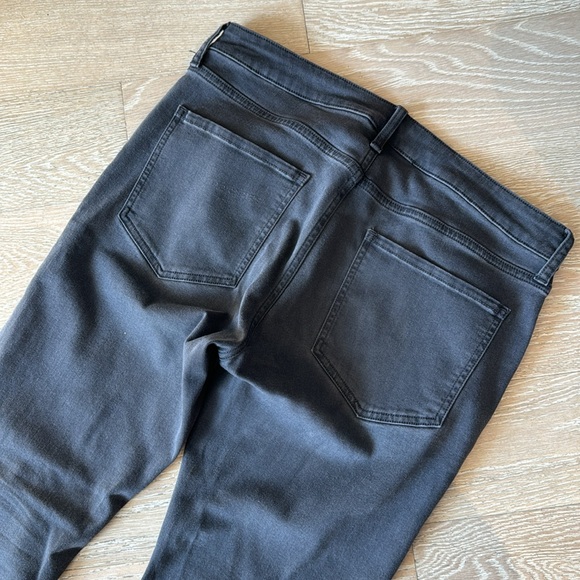 True Classic Slim Fit Comfort Stretch Pants 30" Grey Sz34 - Picture 3 of 12